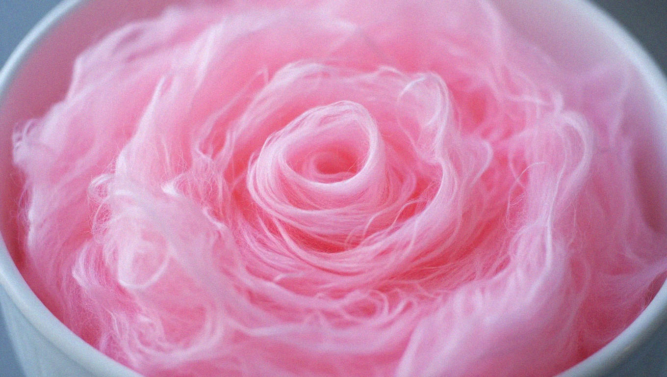 pink cotton candy