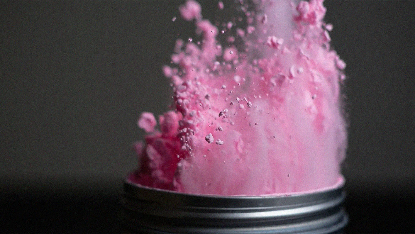 powder in the fragrance